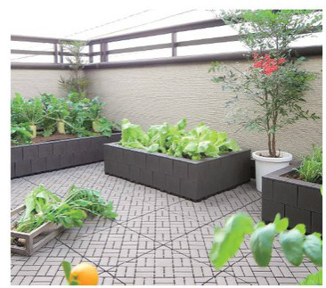 システムファーム（組立て式花壇・菜園） 60cm×90cm×3段 セット